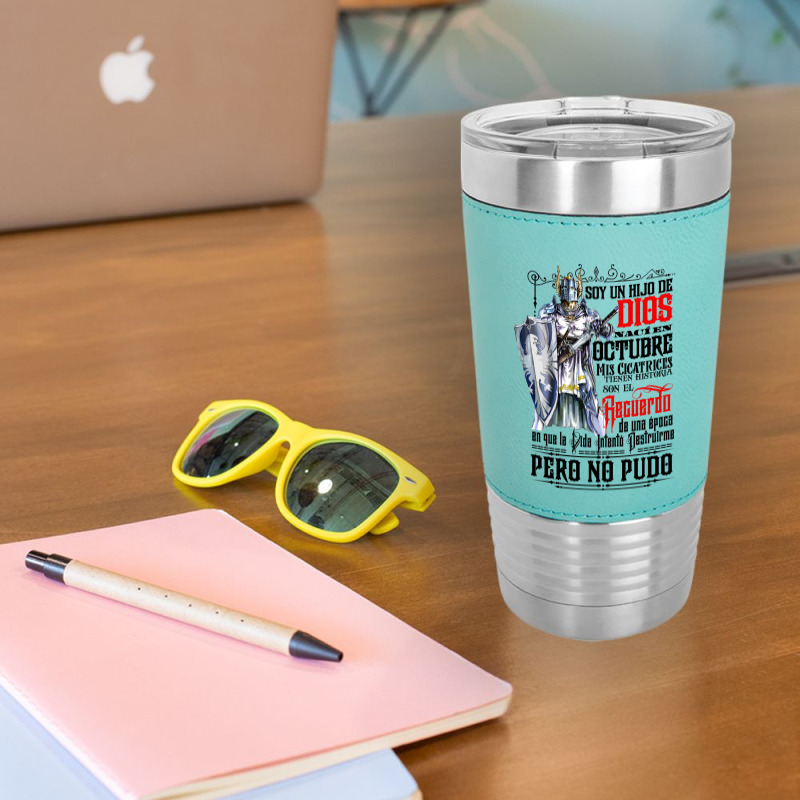 Soy Un Hijo De Dios Leatherette Tumbler | Artistshot