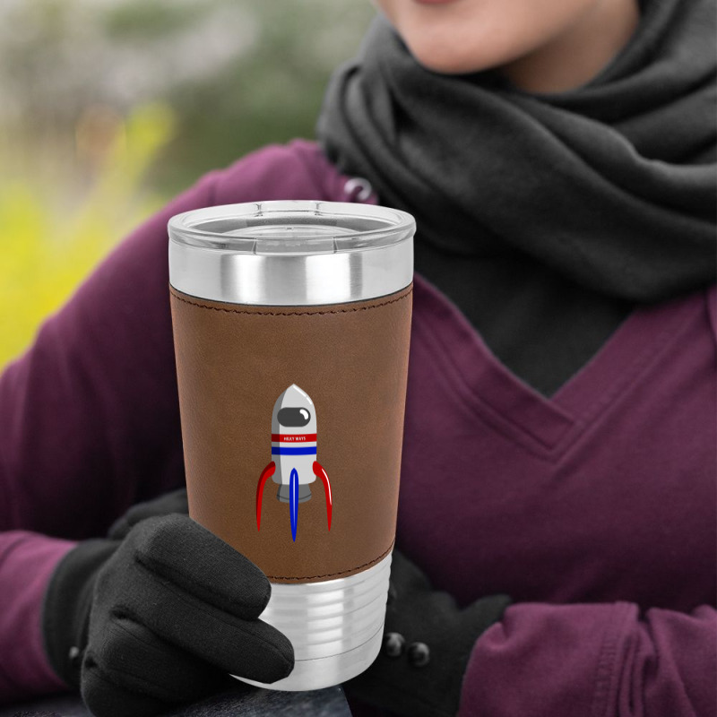 Rocket Milky Way Leatherette Tumbler | Artistshot