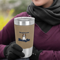 This Girl Loves Her Beagle Leatherette Tumbler | Artistshot