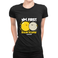 My First Solar Eclipse Ladies Fitted T-shirt | Artistshot