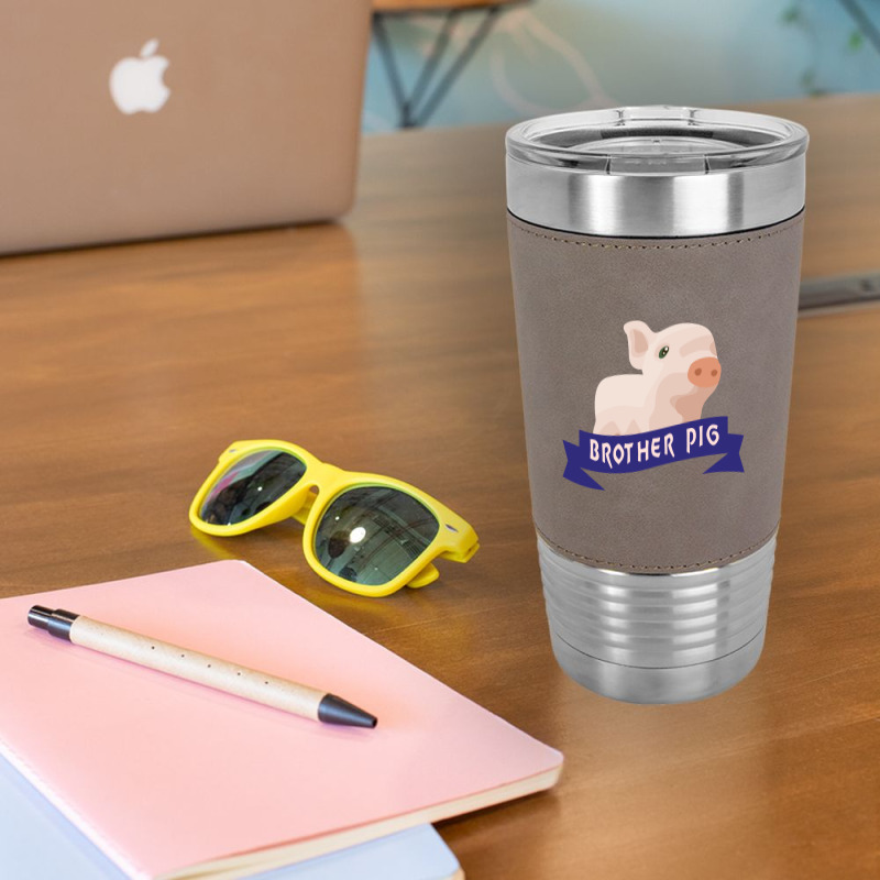 Brother Pig Leatherette Tumbler | Artistshot