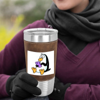 Penguin Leatherette Tumbler | Artistshot