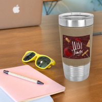 Drinks Illustration Art Vintage Leatherette Tumbler | Artistshot