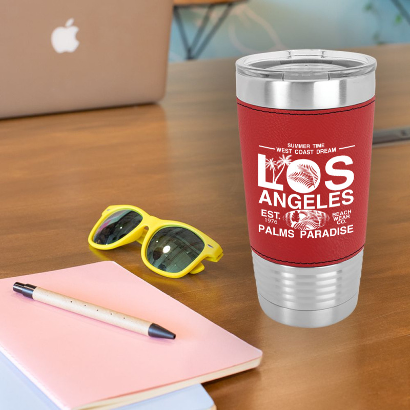 Summer Time West Coast Dream Leatherette Tumbler | Artistshot