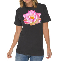 Lotus Flower T  Shirt Pink And Gold Lotus Flower T  Shirt Vintage T-shirt | Artistshot