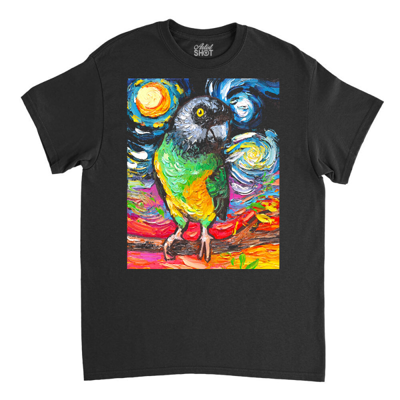 Parrot T  Shirt Senegal Night T  Shirt Classic T-shirt by victorycanola | Artistshot