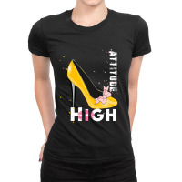 Heels Ladies Fitted T-shirt | Artistshot