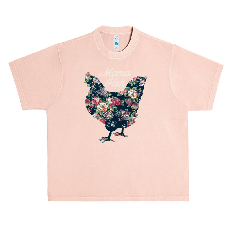 Mama Hen Floral Chicken Countrycore Aesthetics Cute Flowers Print For Urban Heavy T-shirt | Artistshot