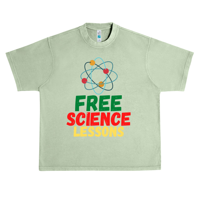 Free Science Lessons - Atom Symbol Urban Heavy T-shirt | Artistshot