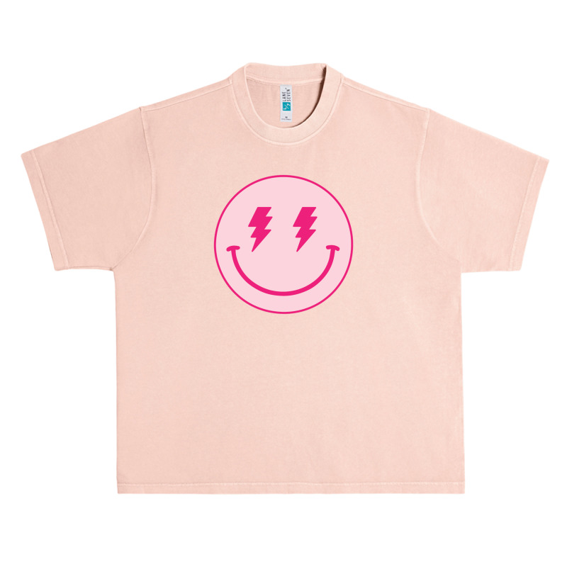 Lightning Bolt Happy Face Motivation Urban Heavy T-shirt by Yuh2105 | Artistshot