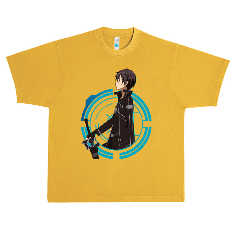 Sword Art Online -  Kirito Urban Heavy T-shirt by Hala-Art | Artistshot