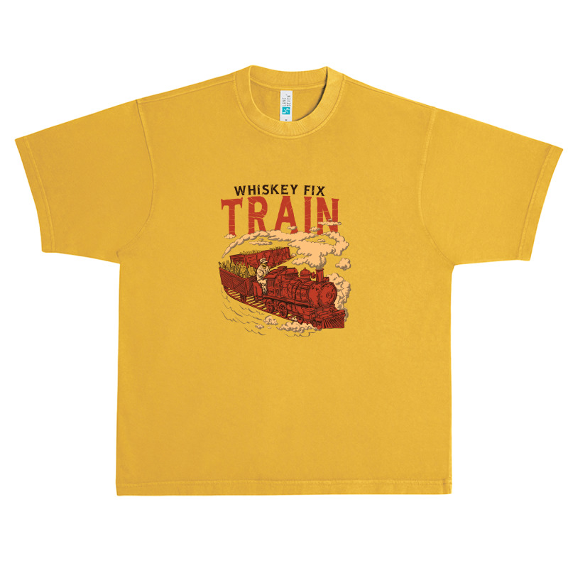 Whiskey Train Urban Heavy T-shirt by trustedart | Artistshot