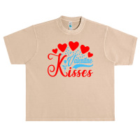 Valentines Day Gifts T  Shirt Valentine Kisses Valentine Day Gift Funn Urban Heavy T-shirt | Artistshot