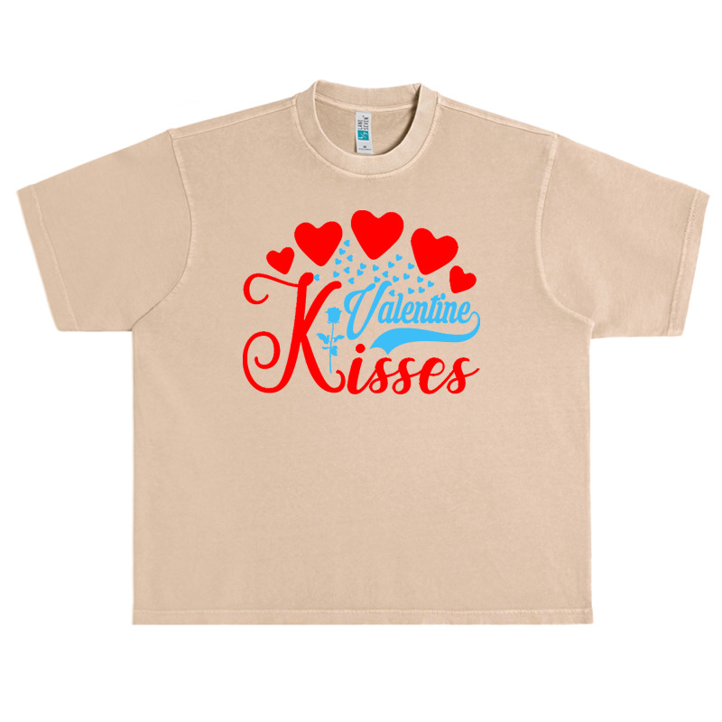 Valentines Day Gifts T  Shirt Valentine Kisses Valentine Day Gift Funn Urban Heavy T-shirt | Artistshot