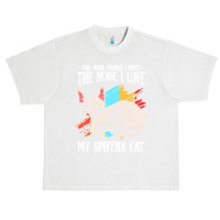 Sphynx Cat T  Shirt Sphynx Cat   The More People I Meet   Cat Lover T Urban Heavy T-shirt | Artistshot