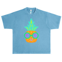 Tropical Fruit T  Shirt Pineapple At Sea T  Shirt Urban Heavy T-shirt | Artistshot