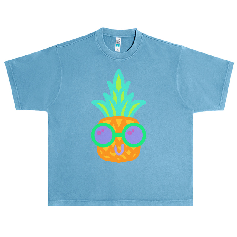 Tropical Fruit T  Shirt Pineapple At Sea T  Shirt Urban Heavy T-shirt | Artistshot