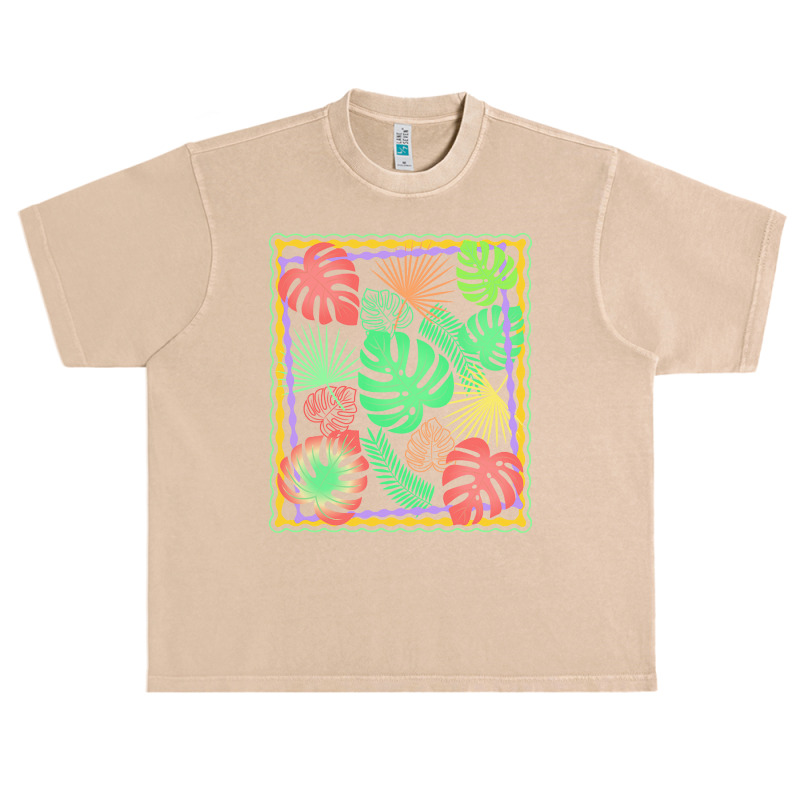 Tropical T  Shirt Tropical Leaves T  Shirt Urban Heavy T-shirt | Artistshot