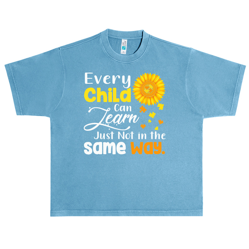 Autism Awareness T  Shirt Autism Special Education Teacher Shirt Sunfl Urban Heavy T-shirt by joanie38206 | Artistshot