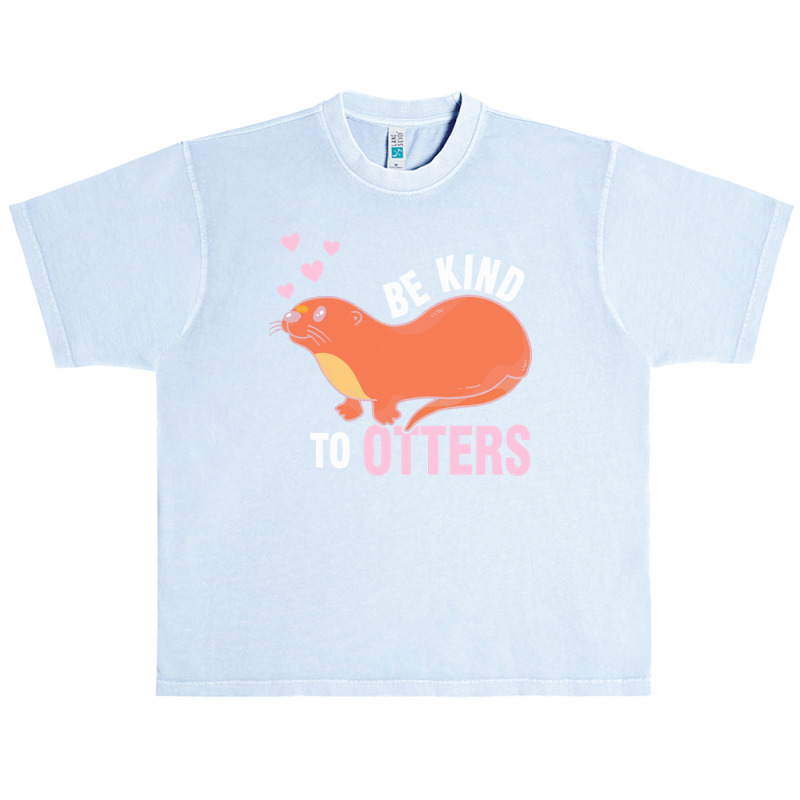 Otter T  Shirt Cute Otter Love Heart T  Shirtby Urban Heavy T-shirt | Artistshot