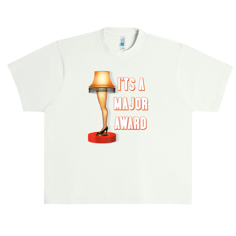 Its A Major Award Xmas Christmas Leg Lamp Urban Heavy T-shirt by Yuh2105 | Artistshot