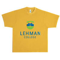 Small Lehmanlogo Bluegreen Verticalcopy Urban Heavy T-shirt | Artistshot