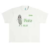 Paint Me Green Call Me Pickle   Funny Pickle Pun Jokes T Shirt Urban Heavy T-shirt | Artistshot