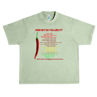 How Hot Do You Like It Capsaicin Scoville Scale Heat Units Premium Urban Heavy T-shirt | Artistshot