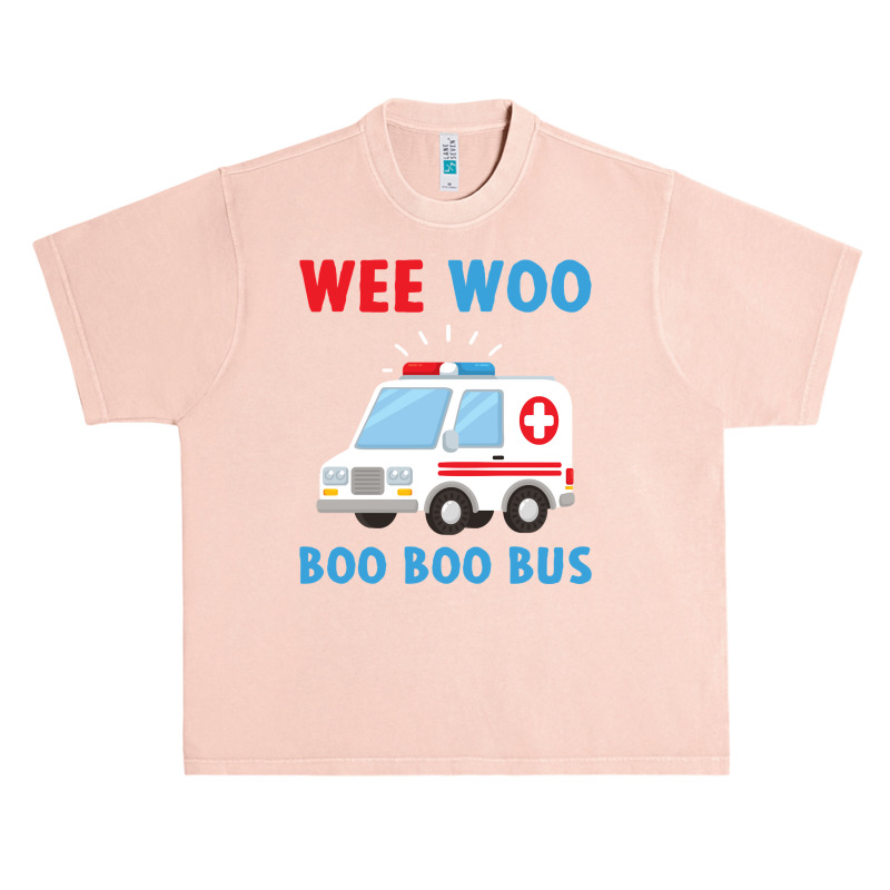 Wee Woo Boo Boo Bus Ambulance Ems Emt Paramedic Driver Gift Pullover H Urban Heavy T-shirt | Artistshot