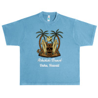 Aloha State Waikiki Beach Oahu Longboard Surfing Tank Top Urban Heavy T-shirt | Artistshot