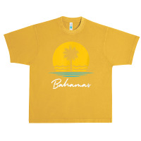 Bahamas Souvenir Summer Travel Holiday Beach Vacation T Shirt Urban Heavy T-shirt | Artistshot