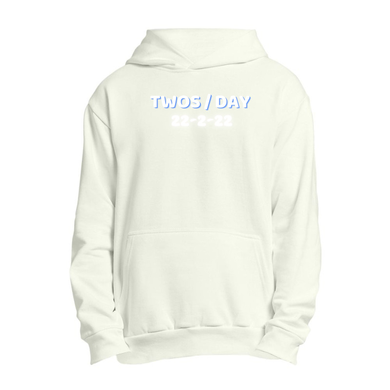 Happy Twosday, Celebrate 2s Day Urban Pullover Hoodie | Artistshot