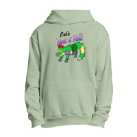 Lets Rock N Roll Croc Urban Pullover Hoodie | Artistshot