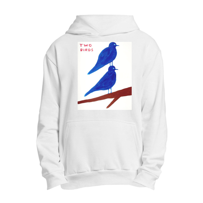 David Two Bird Urban Pullover Hoodie | Artistshot