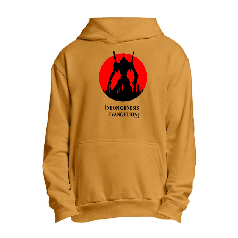 Shilluet Eva 01 Angel Genesis Urban Pullover Hoodie by MikeKCortez | Artistshot