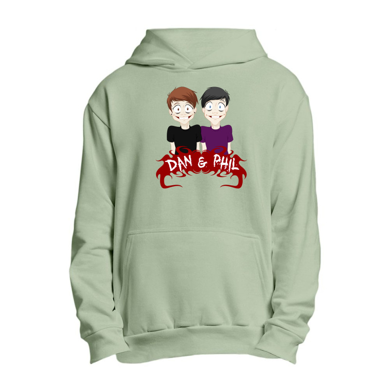 Phil Cartoon Urban Pullover Hoodie | Artistshot