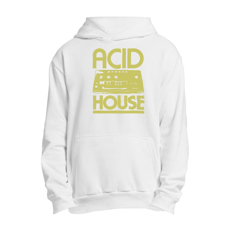 #acidhouse Bass #synth #iconichouse Music #synthesiser Dj #unofficial Urban Pullover Hoodie | Artistshot