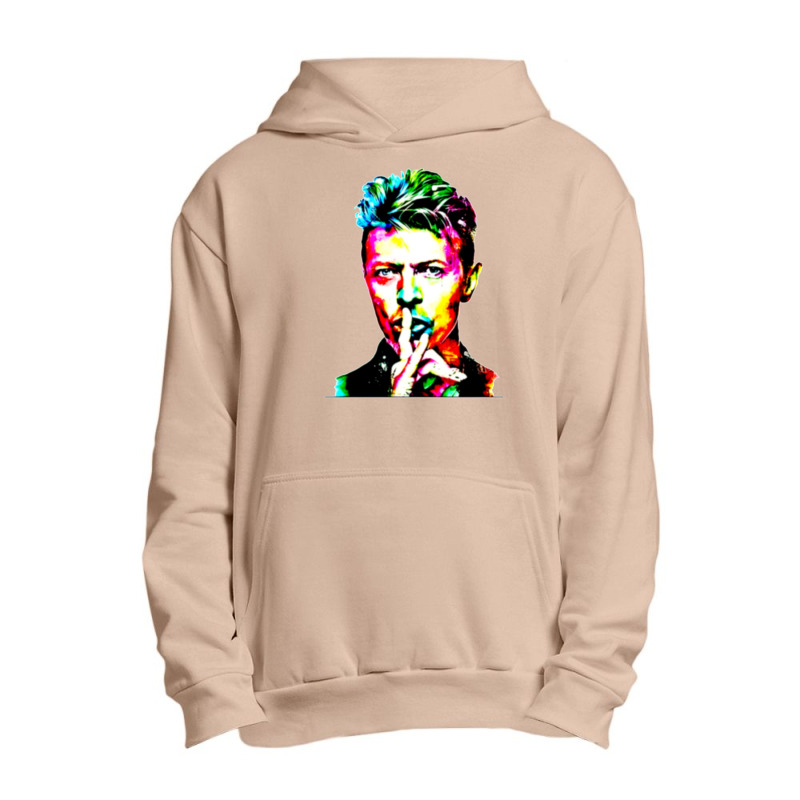 #davidbowie Singer Music Vintage Urban Pullover Hoodie | Artistshot