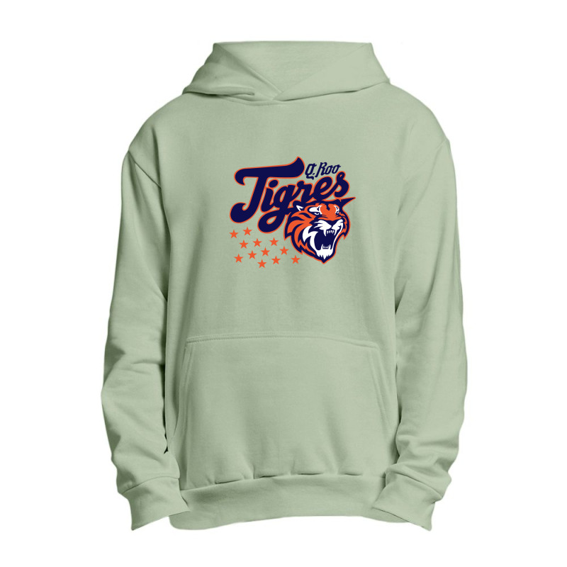 Tigres De Quintana Roo Urban Pullover Hoodie by irsyad | Artistshot