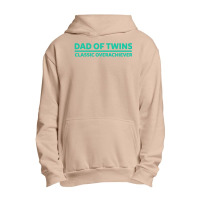 #cafepress Dad Of Twins Classic Overachiever Urban Pullover Hoodie | Artistshot