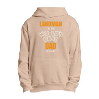 Landman By Day Worlds Best Dad By Night Father's Day Gift Urban Pullover Hoodie | Artistshot