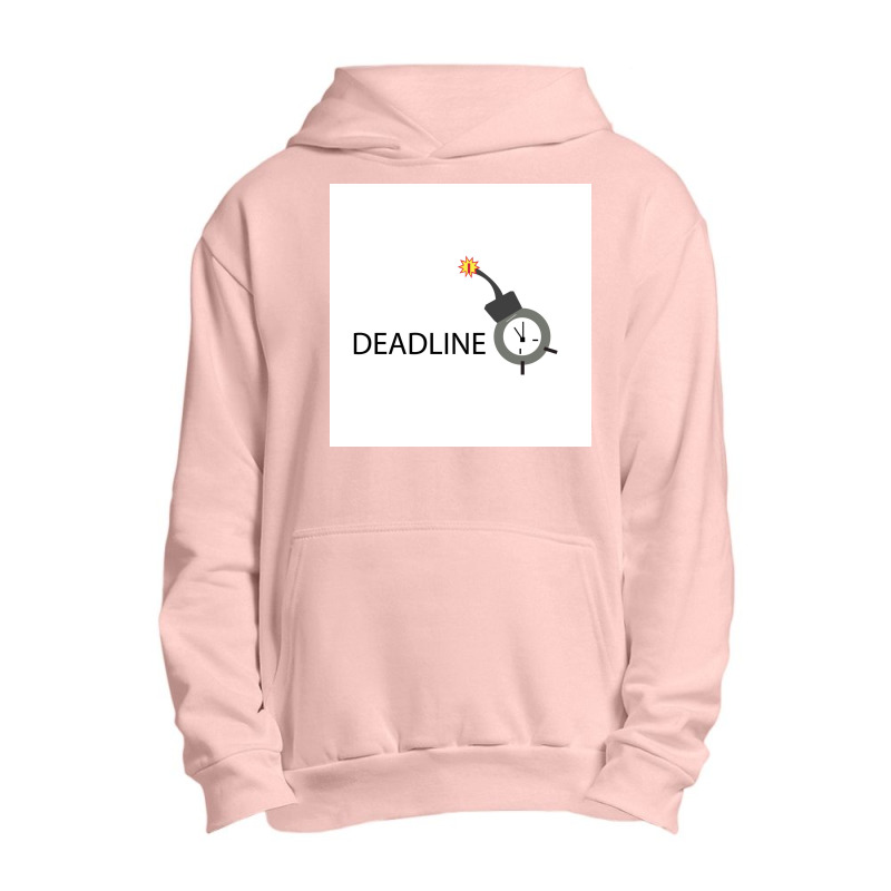 Vector Of Deadline Time. Urban Pullover Hoodie by Gambang.design 21 | Artistshot