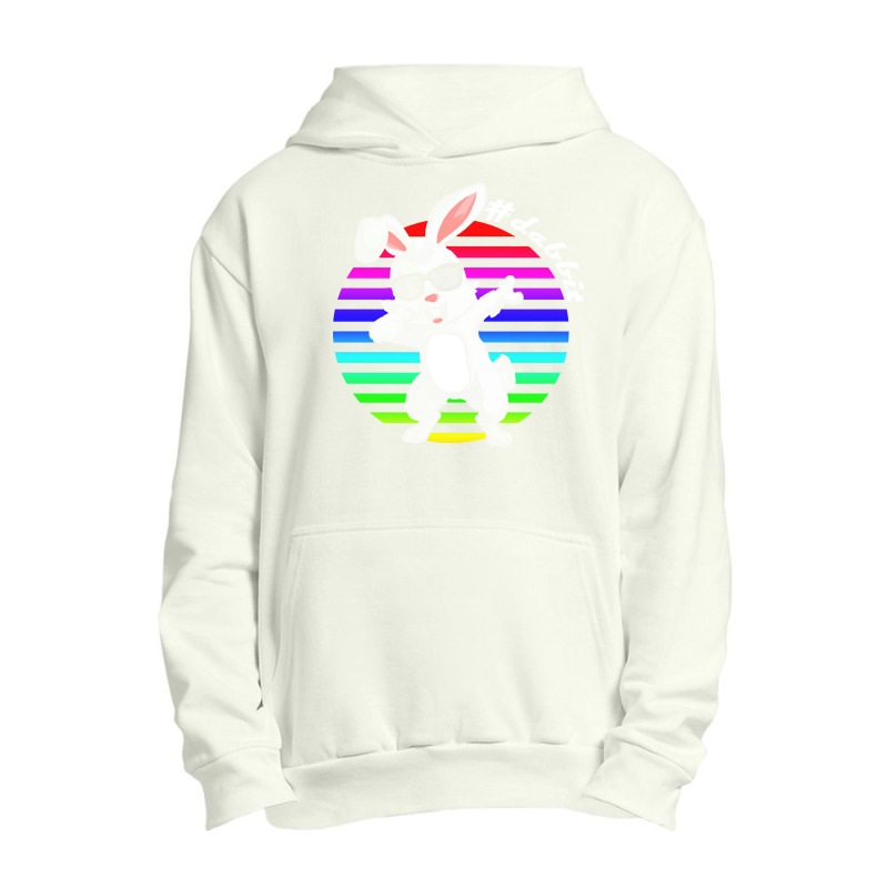 Dabbit Bunny T  Shirt Funny Dabbit Dabbing Rabbit Sunglasses Easter Bu Urban Pullover Hoodie | Artistshot