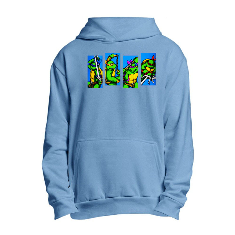 Arcade Turtles Urban Pullover Hoodie by Golden Store | Artistshot