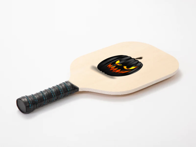 Scary Jack O Lantern Halloween Pickleball Paddle | Artistshot