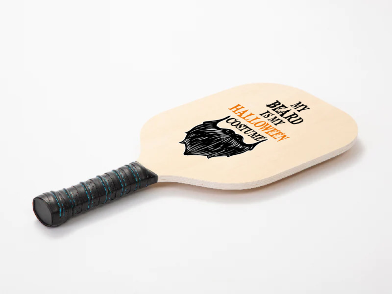 My Beard Is My Halloween Costume Pickleball Paddle | Artistshot