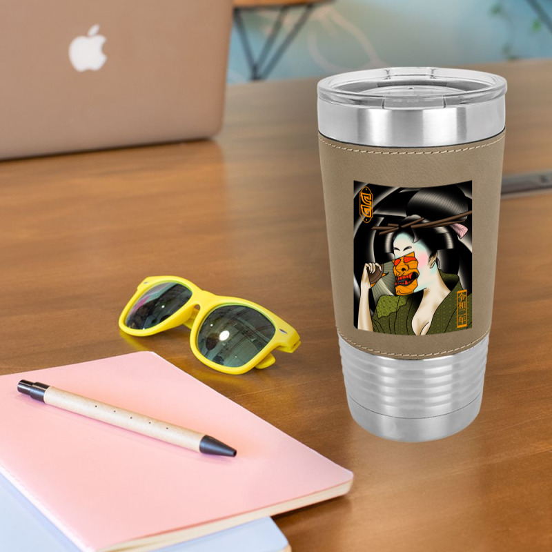 Geisha 2 Leatherette Tumbler | Artistshot