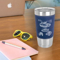 M2 Bradley Ifv M3 Cfv Us Army Recon Blueprint Leatherette Tumbler | Artistshot