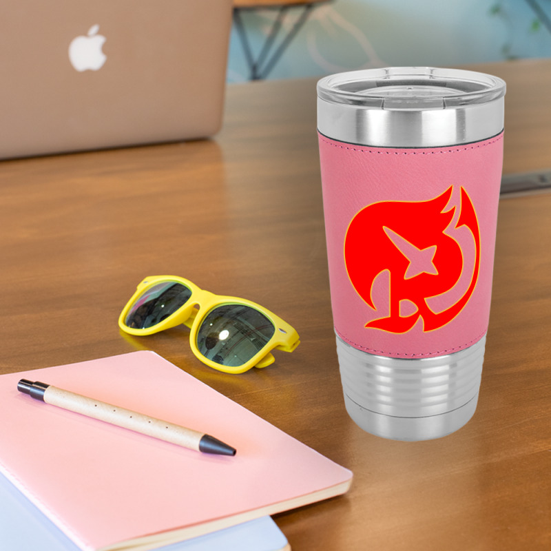 Raven Tail Symbol Leatherette Tumbler | Artistshot