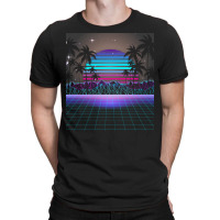 Synthwave T  Shirt Fascinating Dusk Retrowave T  Shirt T-shirt | Artistshot